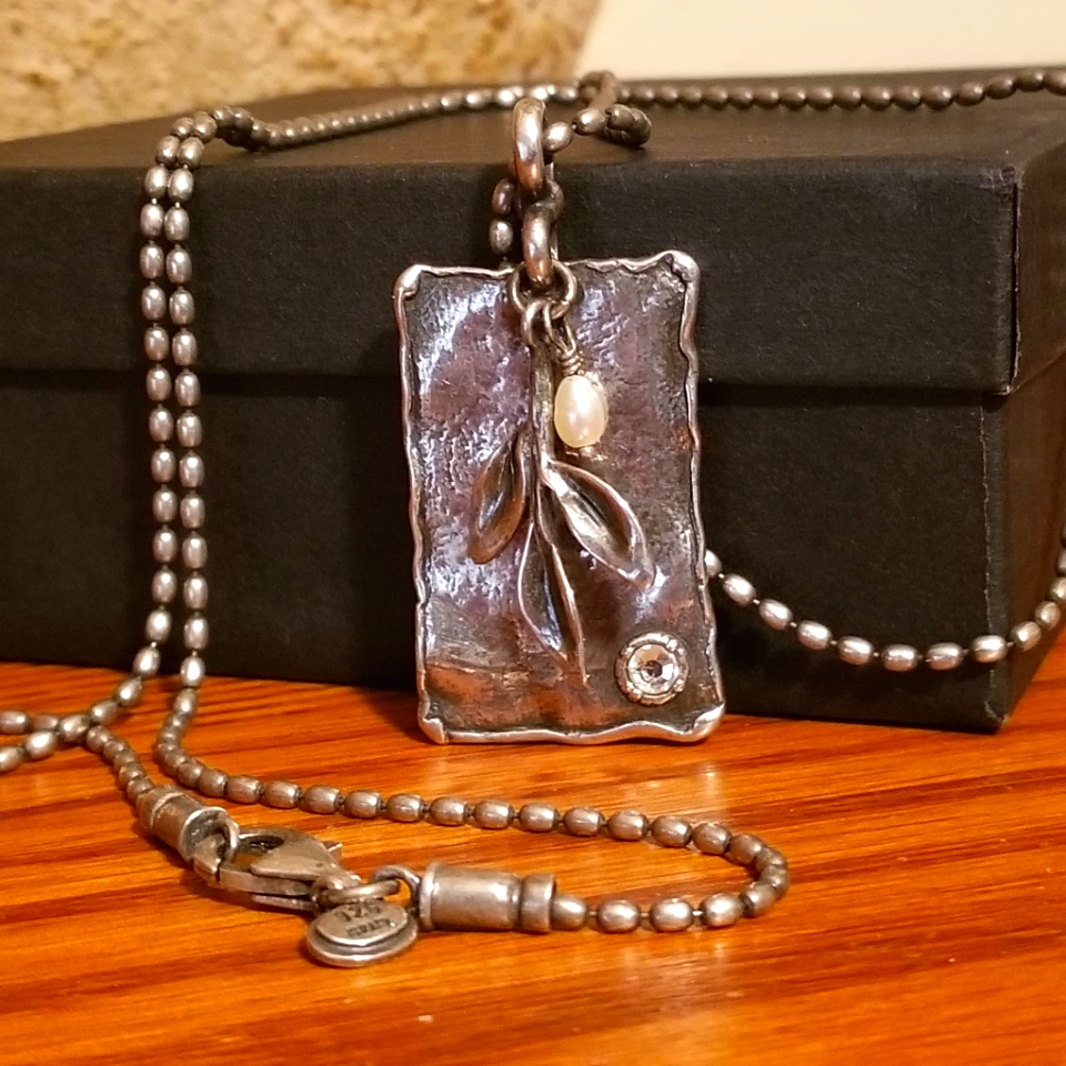 Silpada Sterling Silver, Pearl & Zirconia